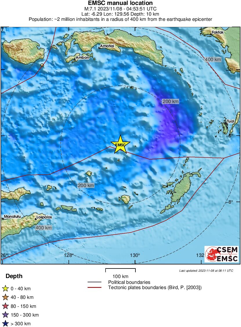 Cutremure Puternice Cu Magnitudini Intre Si Grade In Marea